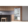 RÉFRIGÉRATEUR INTÉGRABLE 1 PORTE 288L+29L CLASSE E NICHE 178CM GLISSIÈRES