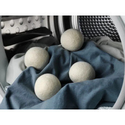 BALLES EN LAINE POUR SÈCHE-LINGE
