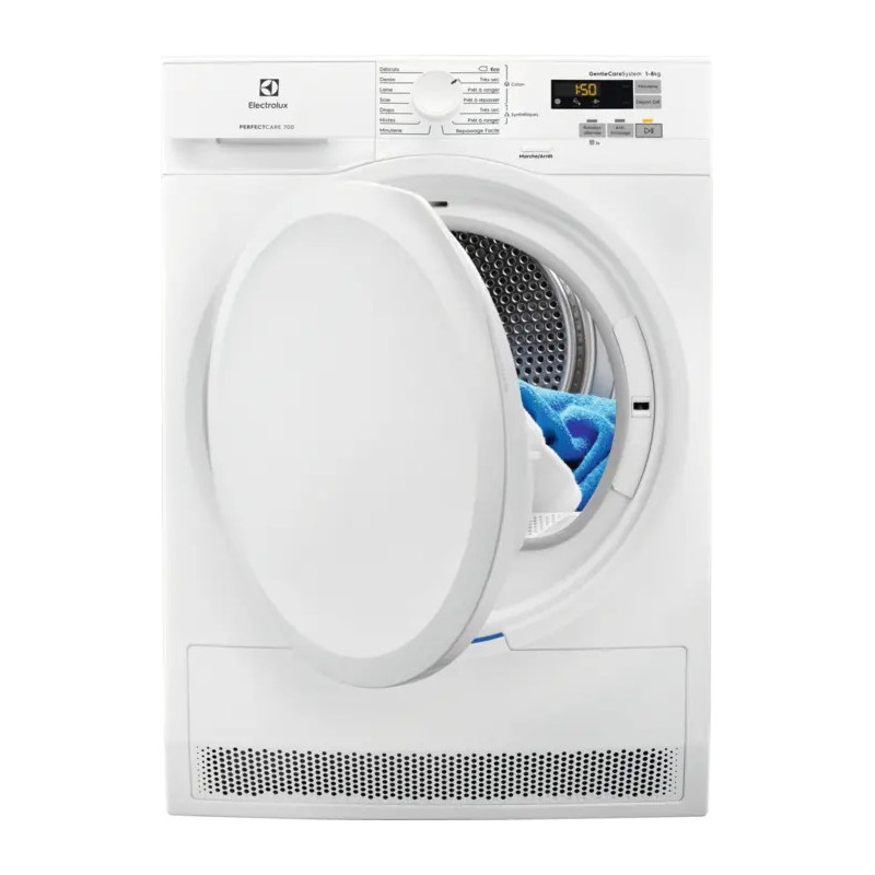 SÈCHE-LINGE POMPE A CHALEUR 8KG CLASSE A++
