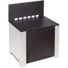 MEUBLE MODULO PLANCHA NOIR ET INOX