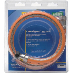TUYAU GAZ BUTANE/PROPANE FLEXINOX 1M