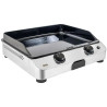 PLANCHA À GAZ 2 BRÛLEURS 60 FUSION INOX