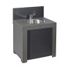 MODULO : MODULE ÉVIER / MITIGEUR GRIS CARGO/NOIR