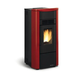 POELE PELLETS EXTRAFLAME 001280508 GIUSY EVO 2.0 BORDEAUX