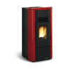 POELE PELLETS EXTRAFLAME 001280508 GIUSY EVO 2.0 BORDEAUX