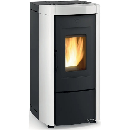 POELE PELLETS MOIRA EVO BLANC