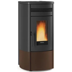 POÊLE À GRANULÉS NORIS 12kW VENTILÉ ÉTANCHE BRONZE