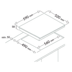 TABLE IND FAGOR FTI372SFV