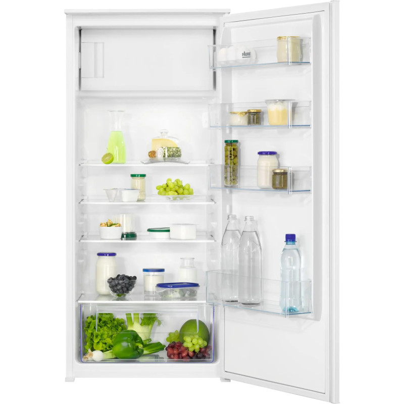 RÉFRIGÉRATEUR INTÉGRABLE 1 PORTE 174+14L CLASSE E NICHE 122,5CM GLISSIÈRES