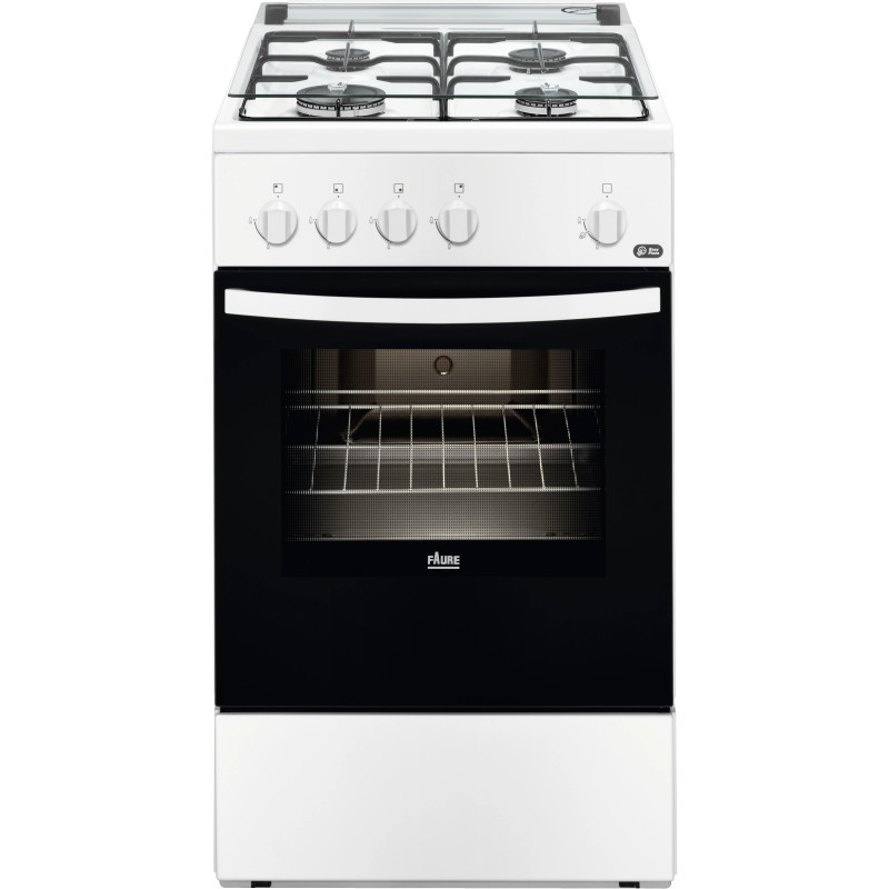 CUISINIERE GAZ FAURE FCG51041WA BLANC