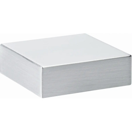 128906 BOUTON ROTATIF CARRE FINITION CHROME D35MM