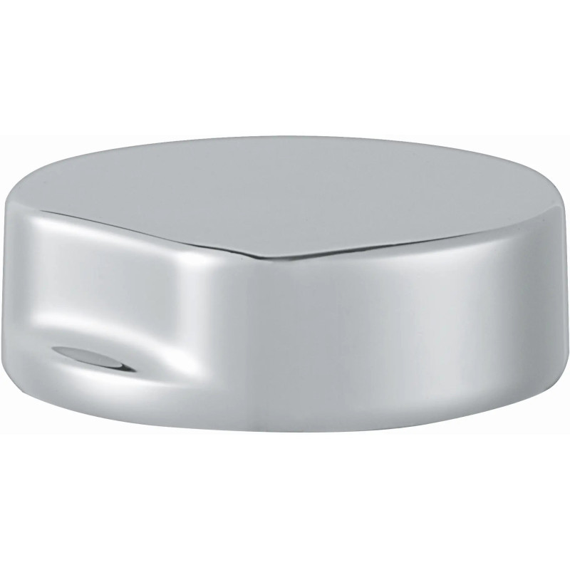 128883 BOUTON ROTATIF ROND FINITION CHROME D35MM