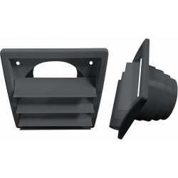 005105 GRILLE ECHAPPEMENT MURALE 150MM