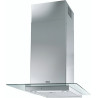 HOTTE 731201 LINE INOX/VERRE TRANSPARENT