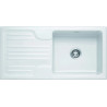 ÉVIER 075722 GALASSIA BLANC