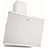 HOTTE 470063 EVO PLUS VERRE BLANC/BANDES INOX