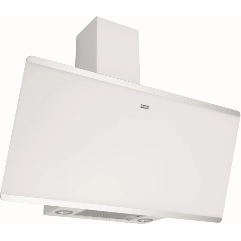 HOTTE 470025 EVO PLUS VERRE BLANC/BANDES INOX HOTTE 470025 EVO PLUS VERRE BLANC/BANDES INOX
