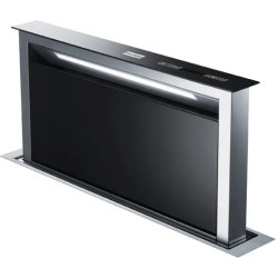 HOTTE 558802 FDW VERRE NOIR/INOX
