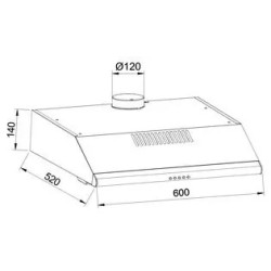 HOTTE GLEM GHC640IX