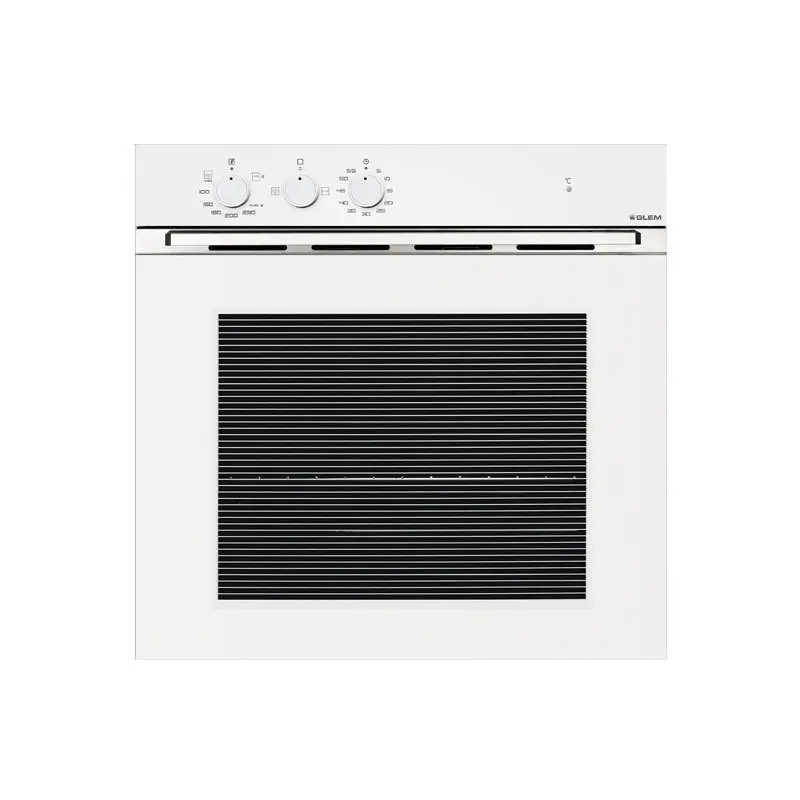 FOUR CONVECTION NATURELLE GAZ ÉMAIL LISSE 62L CLASSE A BLANC