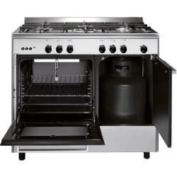 CUISINIÈRE BUTANETTE CATALYSE 90x60CM INOX