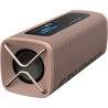 ENCEINTE RADIO BLUETOOTH 5 DAB+ 5W AUTONOMIE 8H ENTRÉE AUXILIAIRE COULEUR CAFE