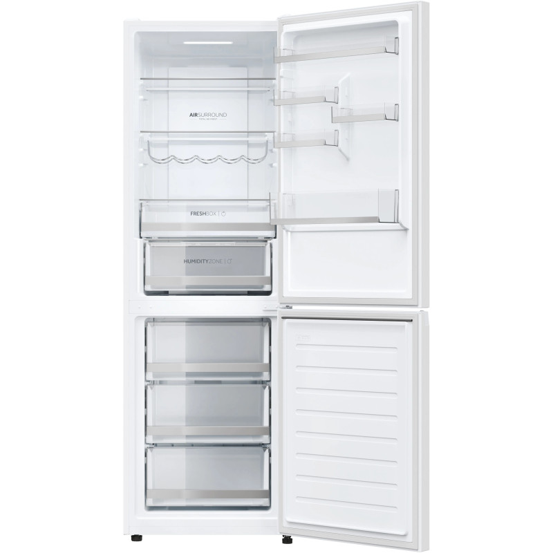 RÉFRIGÉRATEUR COMBINÉ 222+119L H185XL59,5CM TOTAL NOFROST CLASSE D BLANC
