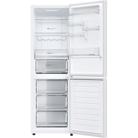 RÉFRIGÉRATEUR COMBINÉ 222+119L H185XL59,5CM TOTAL NOFROST CLASSE D BLANC
