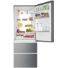 RÉFRIGÉRATEUR 1 PORTE + 2 TIROIRS 310+121L CLASSE E INOX