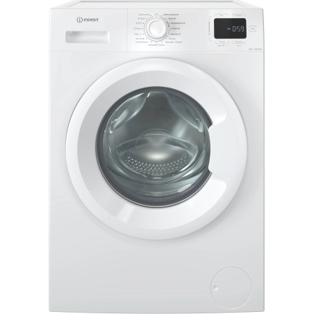 LAVE-LINGE FRONTAL 8KG 1400T CLASSE A BLANC MOTEUR INDUCTION