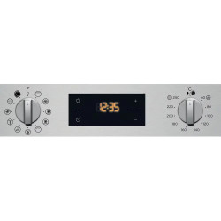 FOUR MULTIFONCTIONS PYROLYSE 71L CLASSE A+ INOX/NOIR