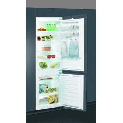 RÉFRIGÉRATEUR INTEGRABLE COMBINÉ 194+79L CLASSE F NICHE 178CM GLISSIÈRES