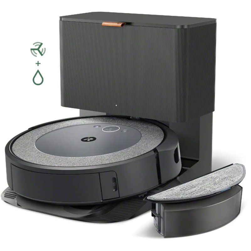 ROOMBA I5+ ROBOT ASPIRATEUR-LAVEUR SYST AUTO VIDAGE CLEAN BASE TECHNO DIRT DETEC