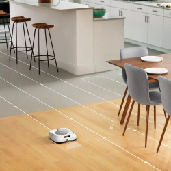 BRAAVA M6 ROBOT LAVEUR BRAAVA JET MODES BALAYAGE À SEC LAVAGE SOLS WIFI