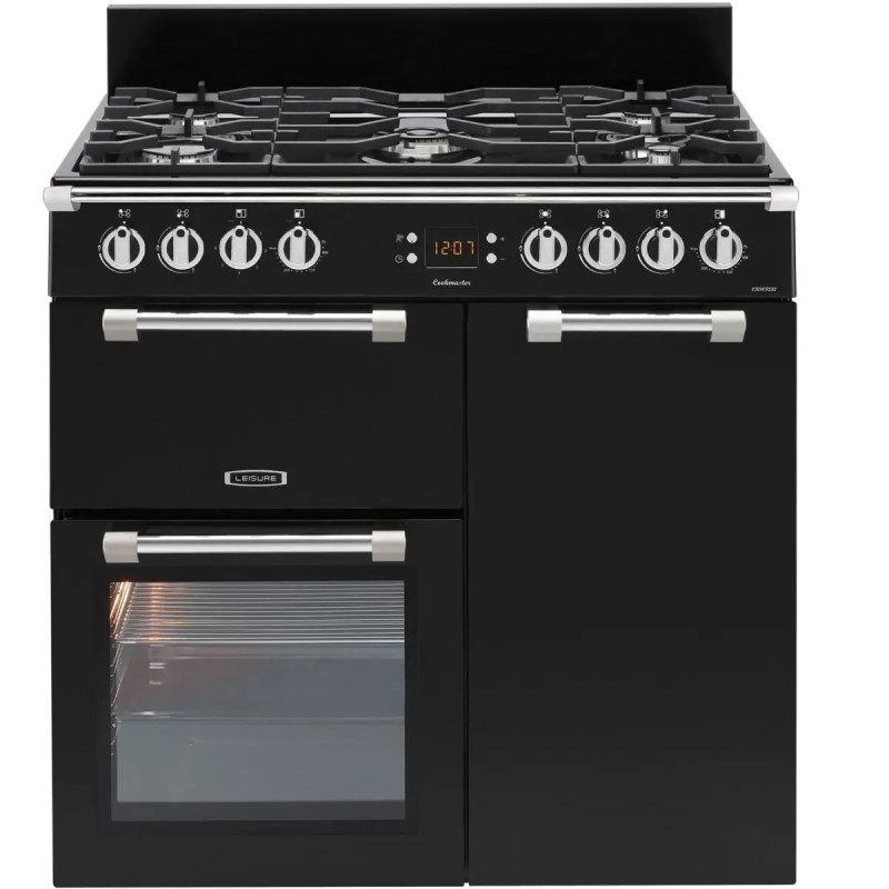 PIANO DE CUISSON COOKMASTER LARGEUR 90CM NOIR