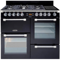 PIANO DE CUISSON COOKMASTER MIXTE LARGEUR 100CM NOIR