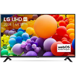 TÉLÉVISEUR LED 140CM UHD HDR SMART TV WEBOS 24 3X HDMI WIFI BLUETOOTH 2X10W