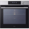 FOUR MULTIFONCTIONS PYROLYSE 76L PROBAKE INSTAVIEW CLASSE A++ INOX/NOIR