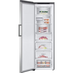 CONGÉLATEUR ARMOIRE 324L 4 TIROIRS / 3 CLAYETTES H186XL59,5CM CLASSE E INOX PLATINIUM