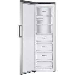 CONGÉLATEUR ARMOIRE 324L 4 TIROIRS / 3 CLAYETTES H186XL59,5CM CLASSE E INOX PLATINIUM