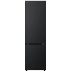 RÉFRIGÉRATEUR COMBINÉ 277+110L H203XL59,5CM CLASSE D NOIR