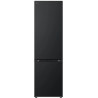 RÉFRIGÉRATEUR COMBINÉ 277+110L H203XL59,5CM CLASSE D NOIR