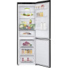 RÉFRIGÉRATEUR COMBINÉ 234+107L H186XL59,5CM CLASSE E NOIR