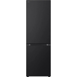 RÉFRIGÉRATEUR COMBINÉ 234+110L 186X59,5CM CLASSE D NOIR GRAPHITE