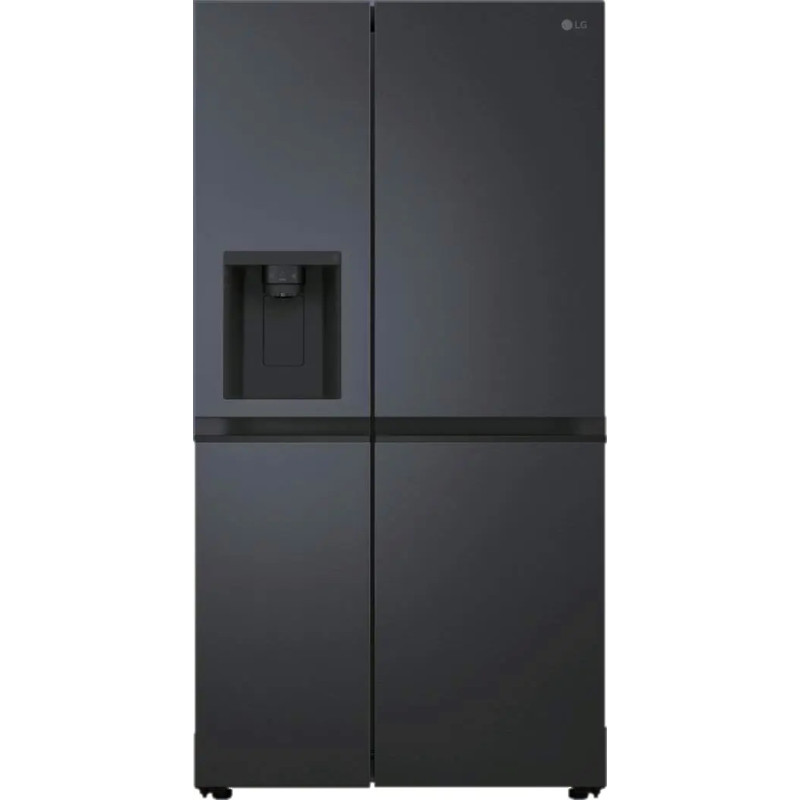 RÉFRIGÉRATEUR AMÉRICAIN 417+221L H179XL91,3CM CLASSE E NOIR GRAPHITE