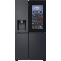 RÉFRIGÉRATEUR AMÉRICAIN 407+221L CLASSE D INSTAVIEW DOOR IN DOOR NOIR ACIER
