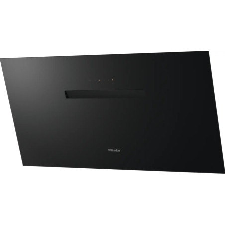 HOTTE MURALE VERTICALE 380/600M3H 68DB LARGEUR 90CM CLASSE B VERRE NOIR SAP 12568590