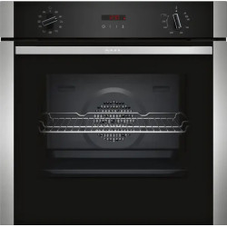 FOUR MULTIFONCTIONS PYROLYSE 71L CLASSE A INOX/NOIR