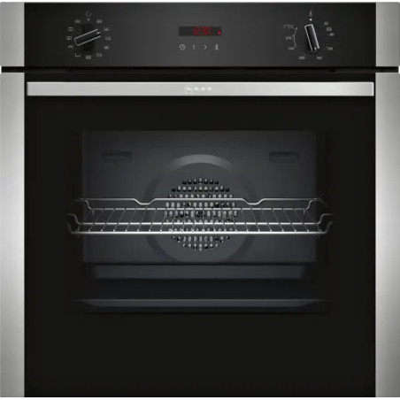 FOUR MULTIFONCTIONS PYROLYSE 71L CLASSE A INOX/NOIR