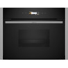 FOUR VAPEUR 38L HOME CONNECT NICHE 45CM INOX/NOIR